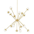 16-Light Chandelier - Thalia Point for dining room view 1