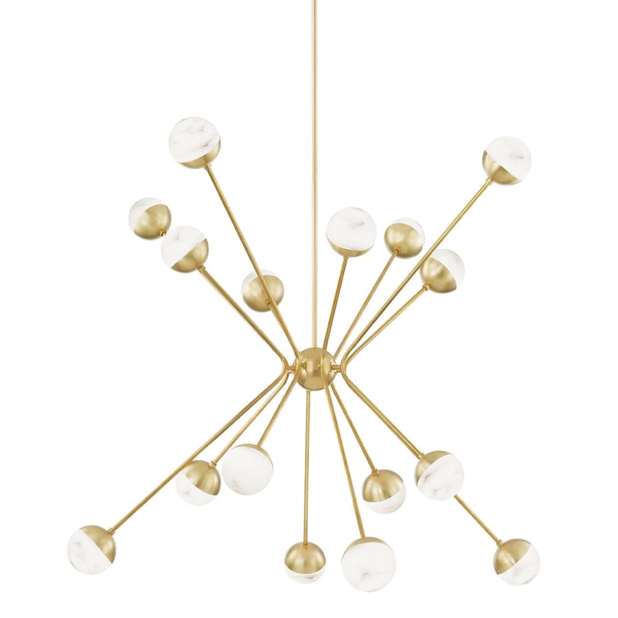 16-Light Chandelier - Thalia Point for dining room view 1