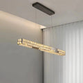 Black Crystal chandelier - Galen Lane for dining room view 1
