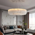 Natural Crystal chandelier - Avon Bay for dining room view 2