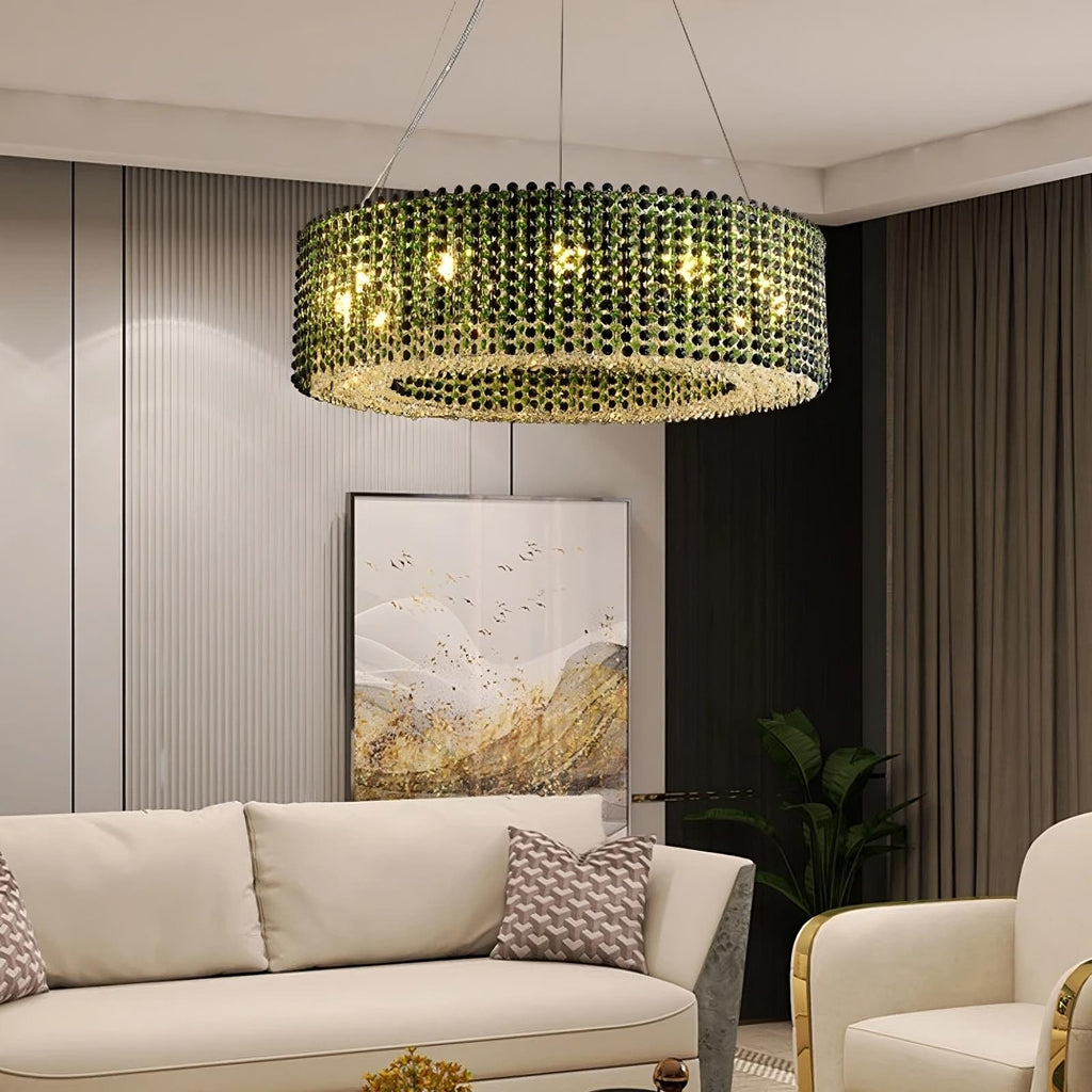 Black Crystal chandelier - Lazuli House for dining room view 3