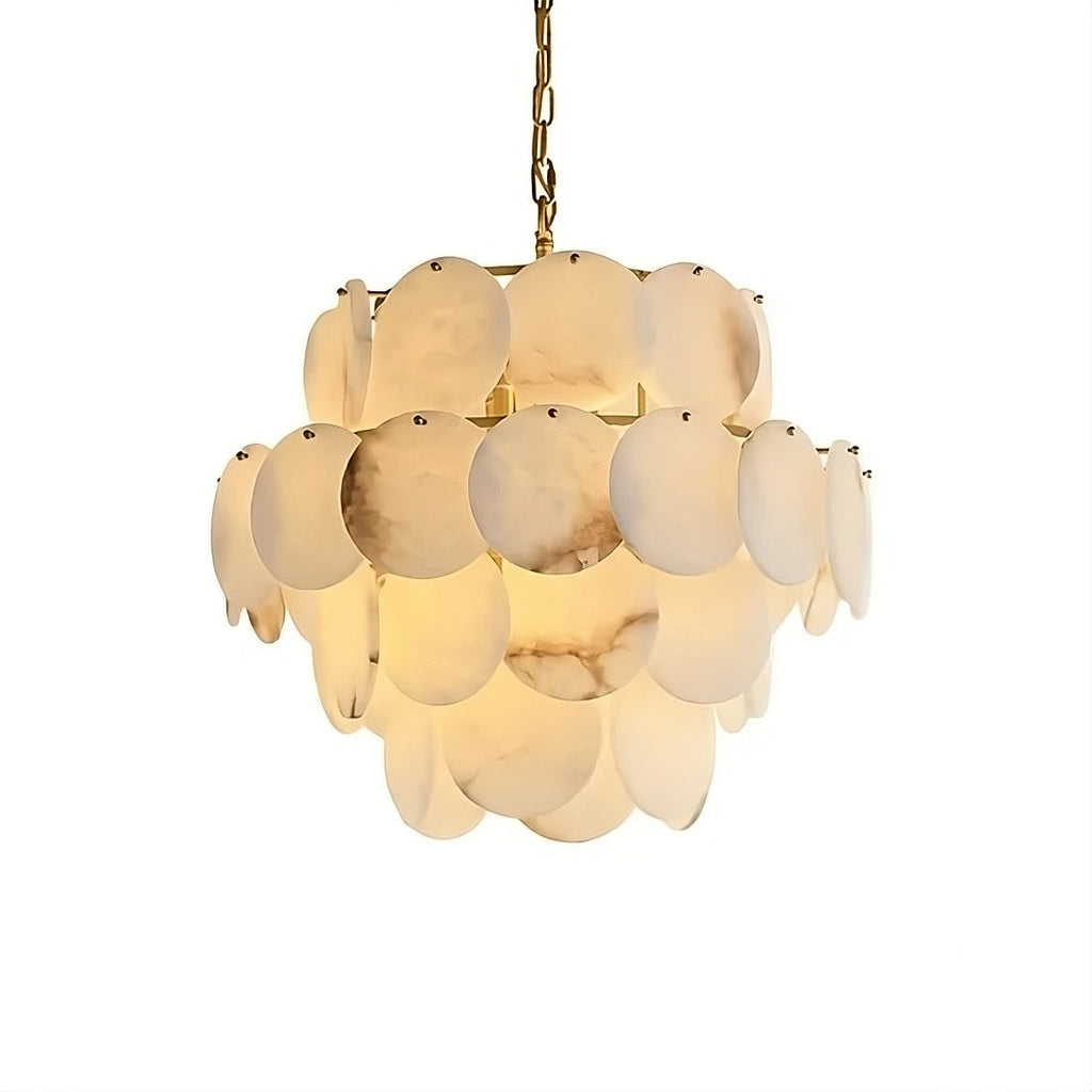 Brass Brass chandelier - Seren House for dining room view 11