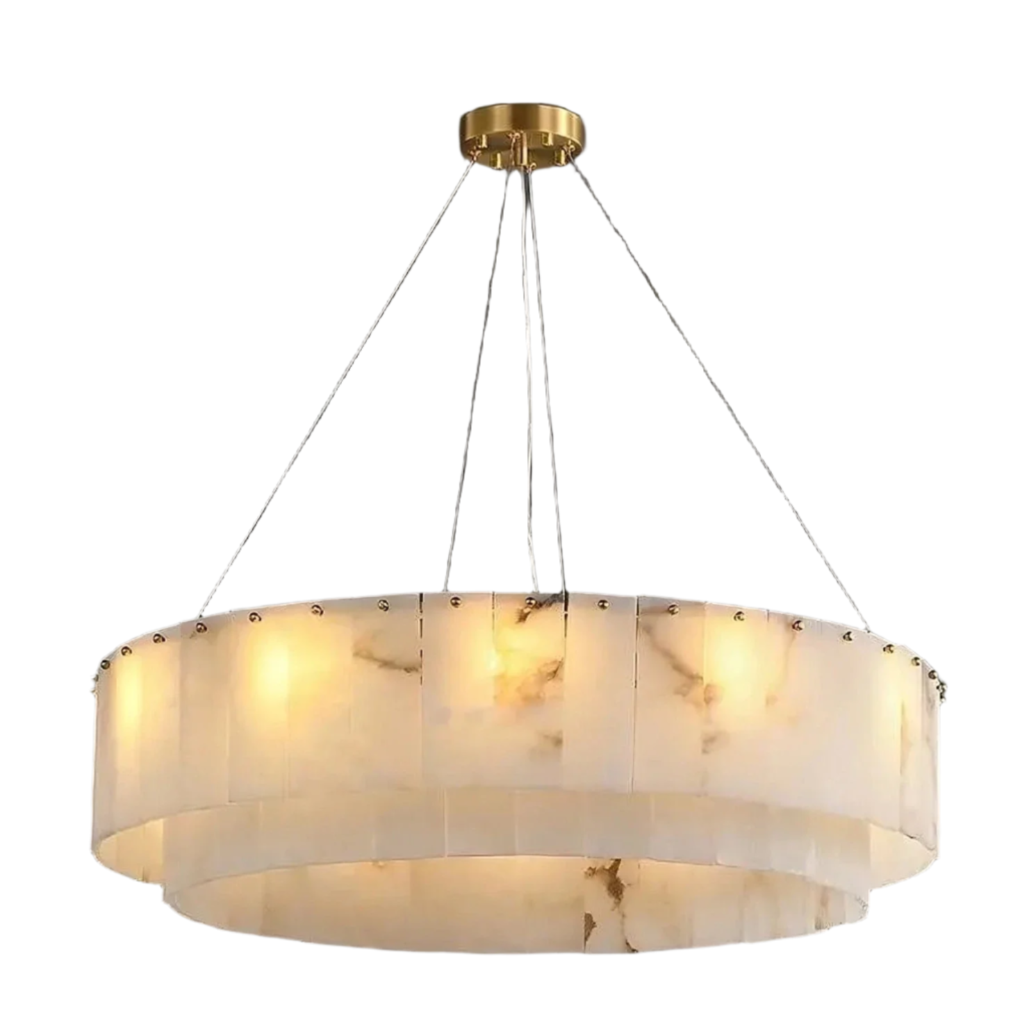 Brass Brass chandelier - Selene Bay for dining room view 11