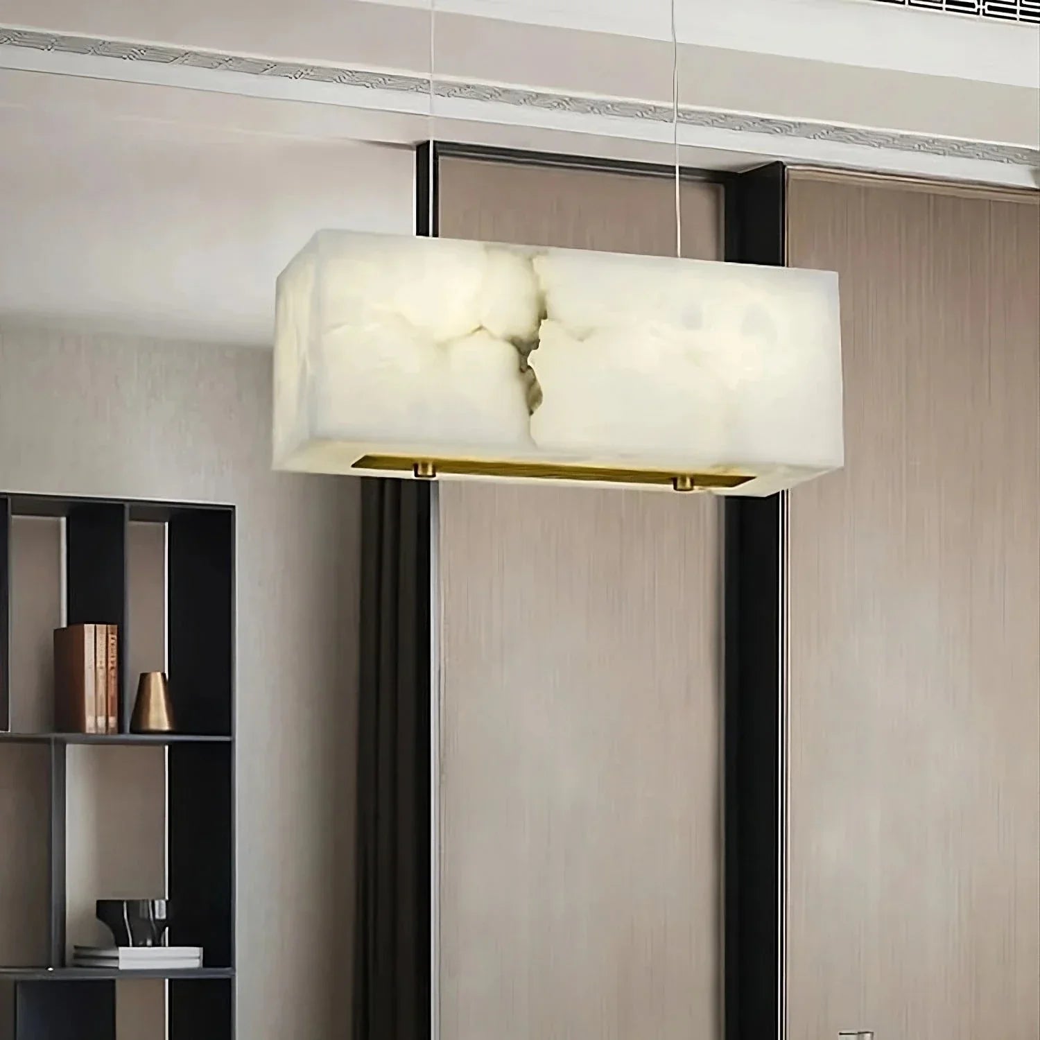 Brass Brass chandelier - Bexley Bay for dining room view 3