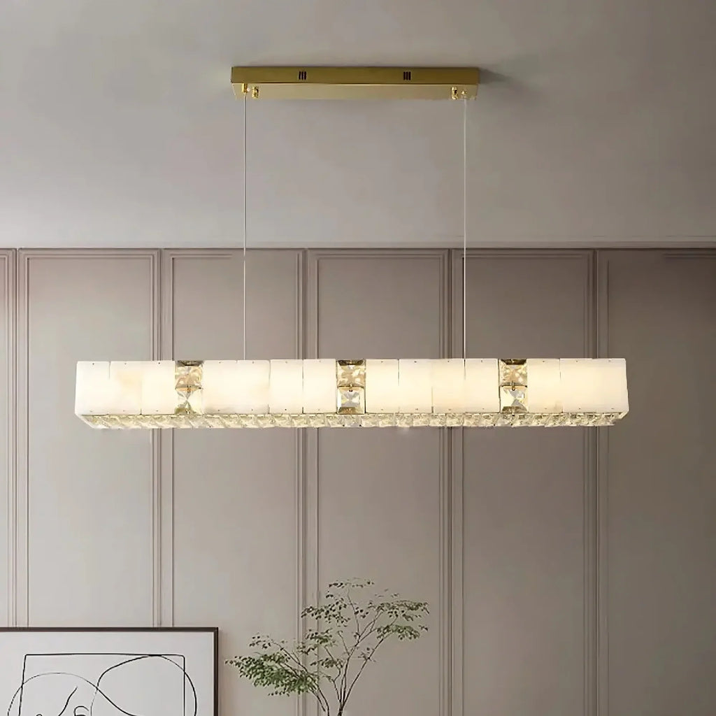 Clear Crystal chandelier - Orion House for dining room view 6