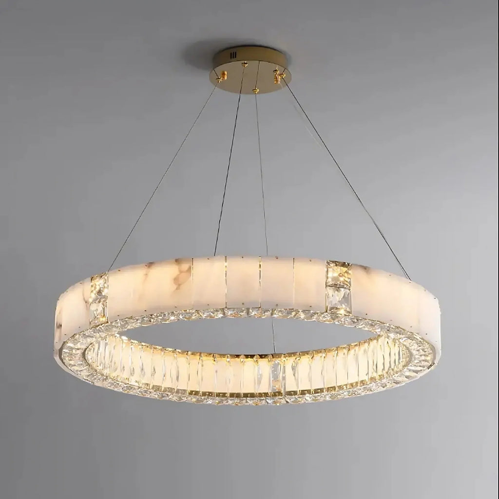 Clear Crystal chandelier - Orion House for dining room view 7