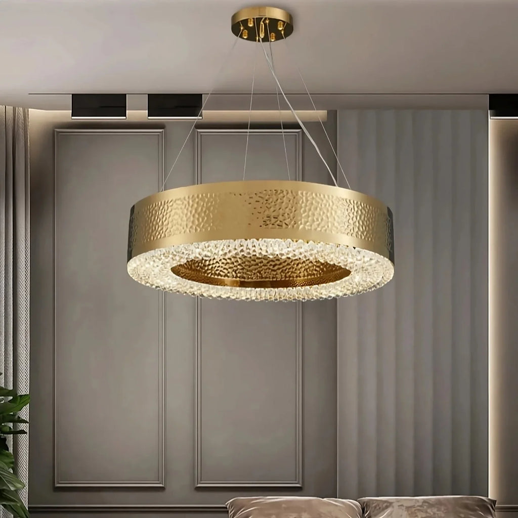 Clear Crystal chandelier - Ivara House for dining room view 1