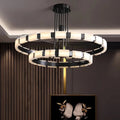 Villa Marble Mid-Century Modern Chandelier