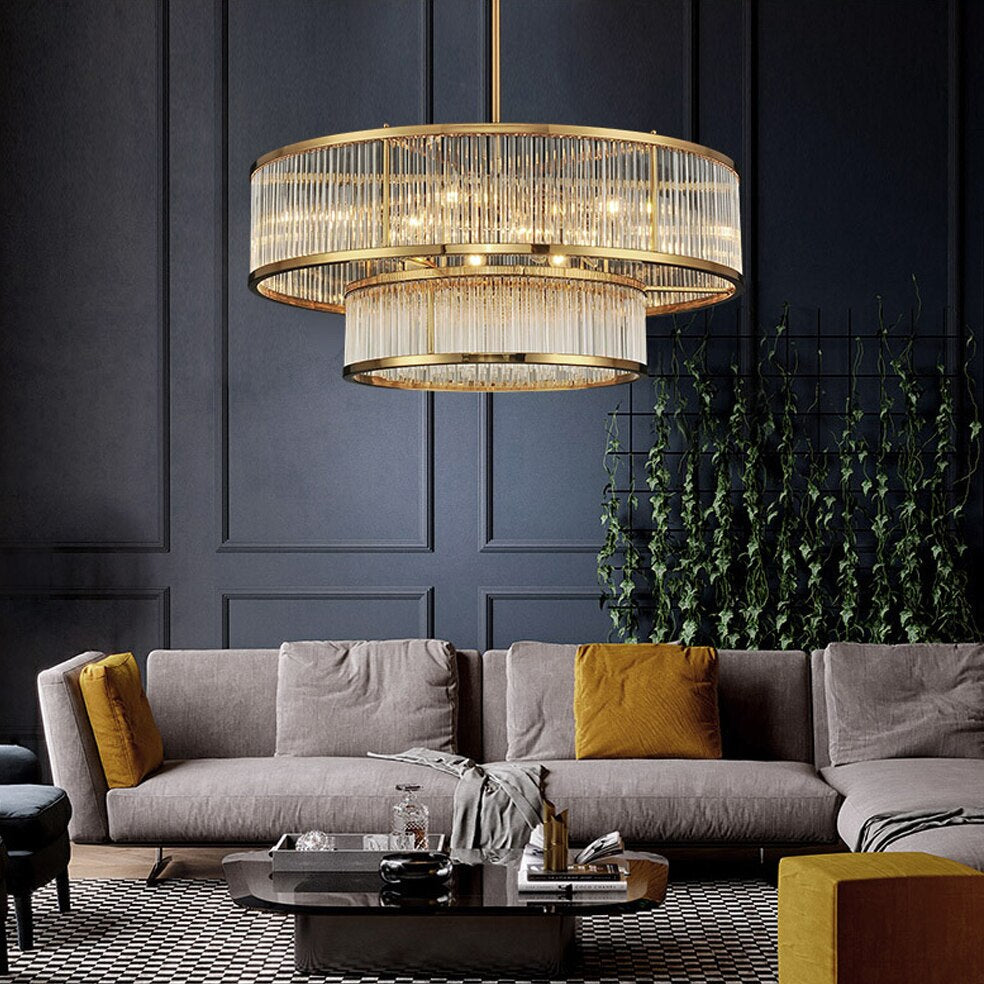 Crystal chandelier - Seren Bay for dining room view 2