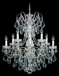 New Orleans Chandelier, 10-Light, Heirloom Gold, Clear Heritage Crystal, 28"W (3657-22H 17QQZ9)