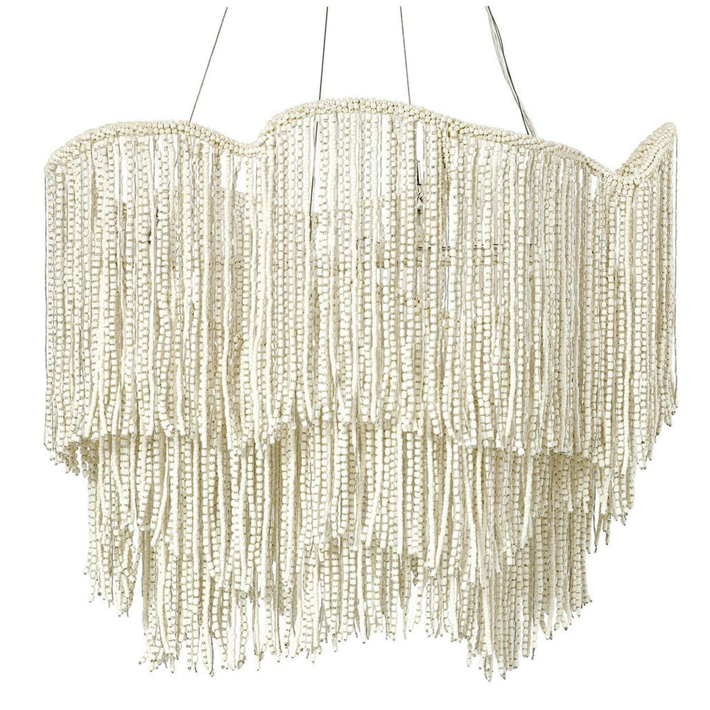 Black Iron Candle chandelier - Oriel Peak for dining room view 13