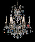 Arlington Chandelier, 25-Light, Silver, Clear Heritage Crystal, 44.5"W (1310-40H MVLXX)