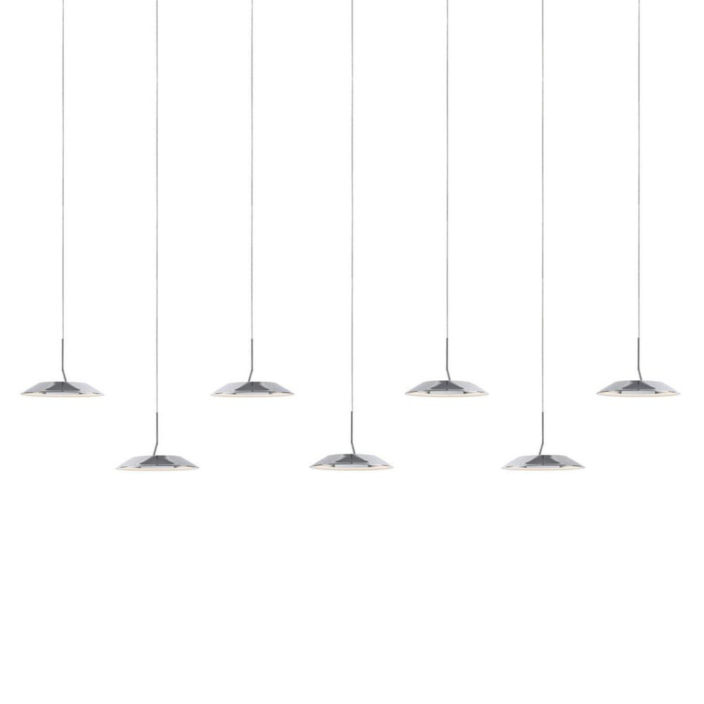 Royyo Pendant, 13-Light, Circular, LED, Matte Black, Matte Black Canopy, 22"W (RYP-C13-SW-MTB 407UEL9)