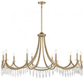 Clear Crystal chandelier - Celia Meadow for dining room view 1