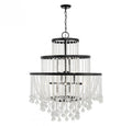Luna Chandelier, 15-Light, Warm Brass, 45"W (1-1868-15-322 ALVNW)