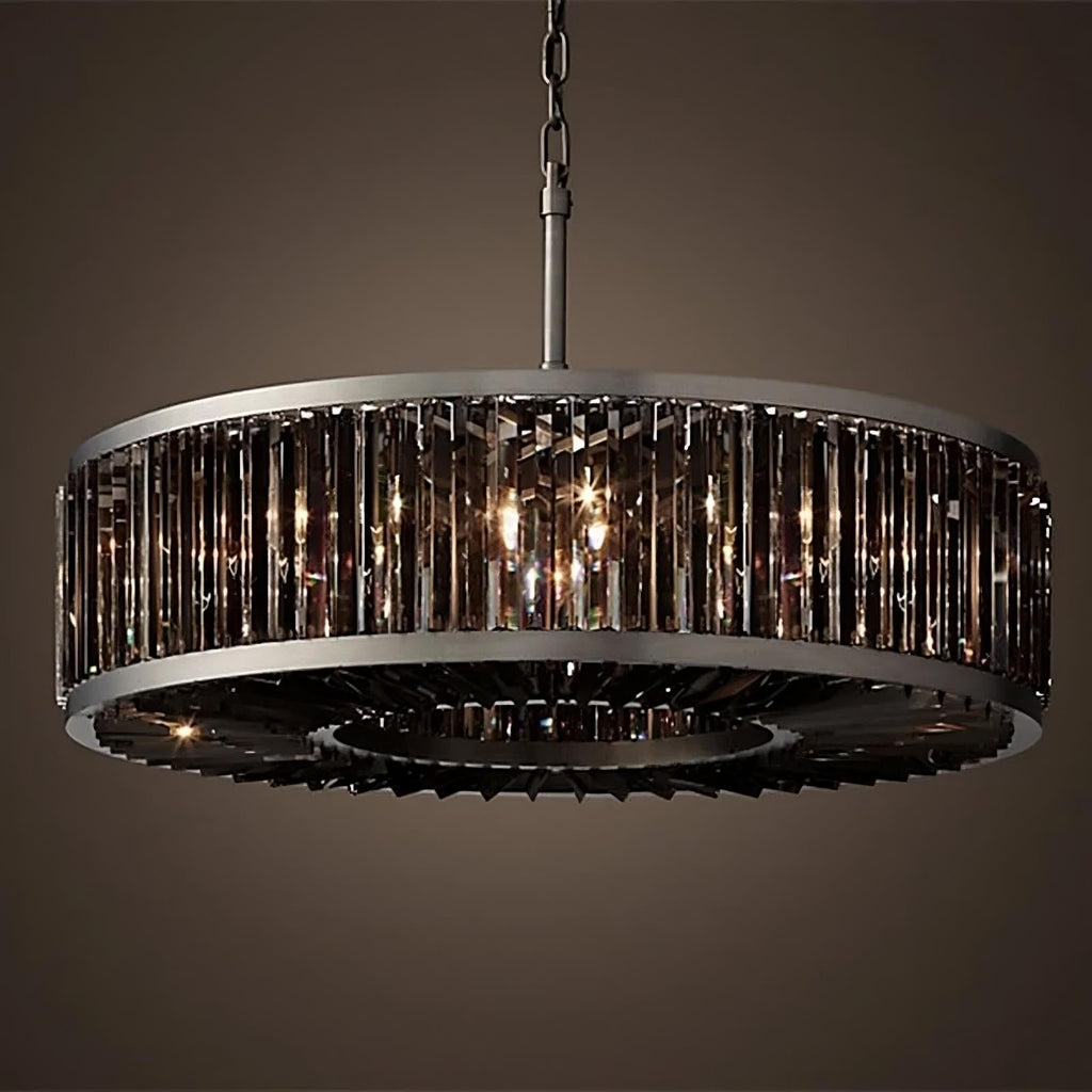 Clear Crystal chandelier - Evren Bay for dining room view 1