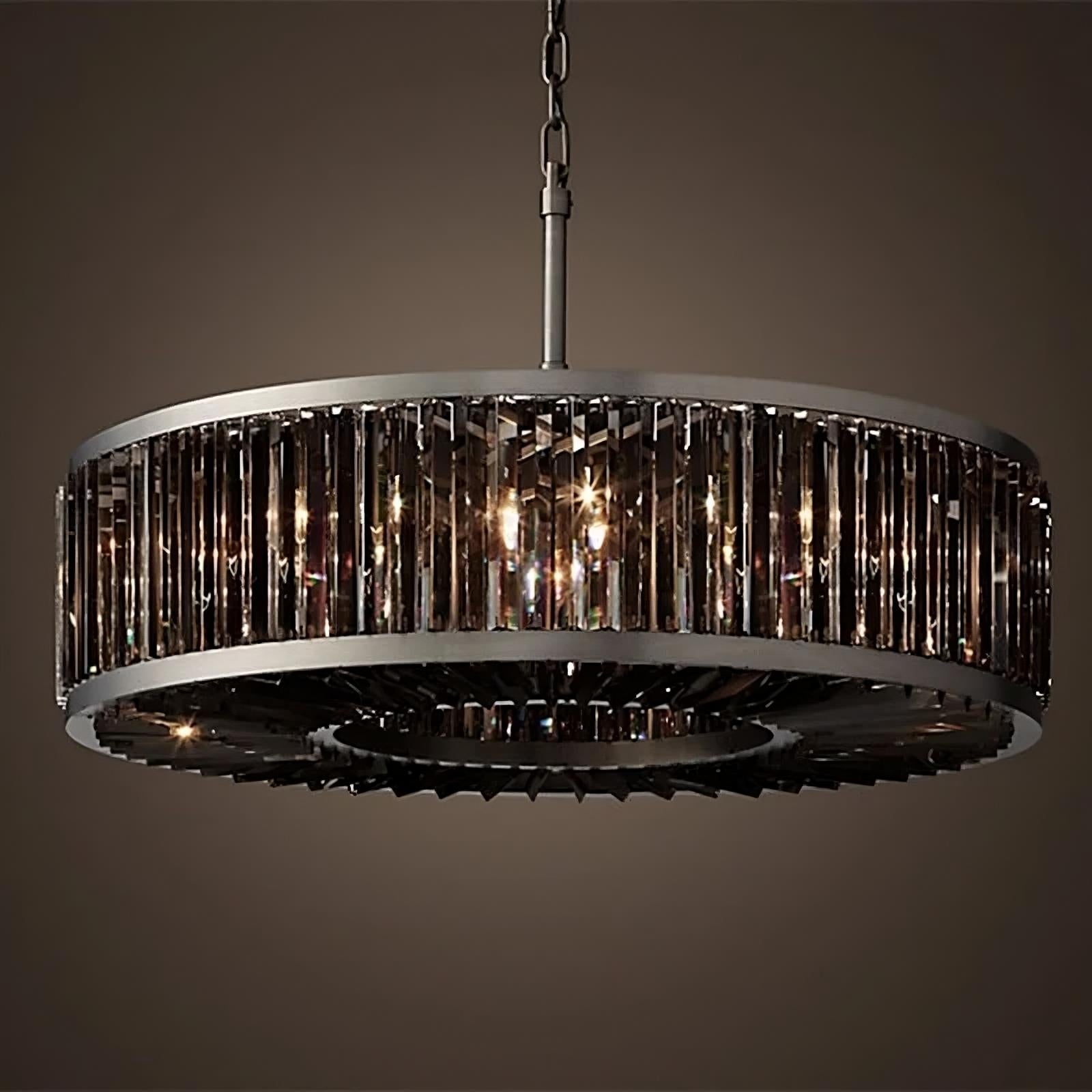 Clear Crystal chandelier - Evren Bay for dining room view 1