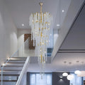 Clear Crystal chandelier - Tova Lane for dining room view 1