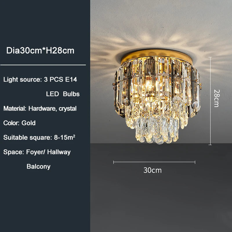 Clear Steel chandelier - Una House for dining room view 6