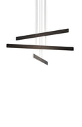 Royyo Pendant, 19-Light, Circular, LED, Matte Black, Matte Black Canopy, 22"W (RYP-C19-SW-MTB 407UELE)