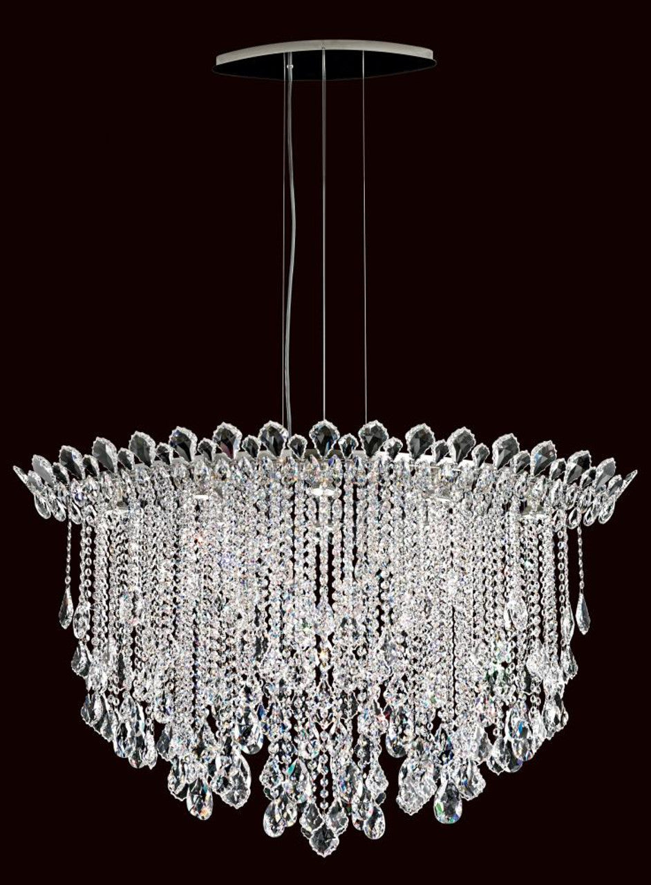 Otto Pendant, 2-Light, Short Height, Brass w/ Black, Clear Glass with Frost, 28.4"W (134405-SKT-SHRT-31-YE0499 3W4KG0)