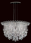 Flux Pendant, 1-Light, Standard Height, LED, Soft Gold, 26.5"W (136520-LED-STND-84 3W4JFM)