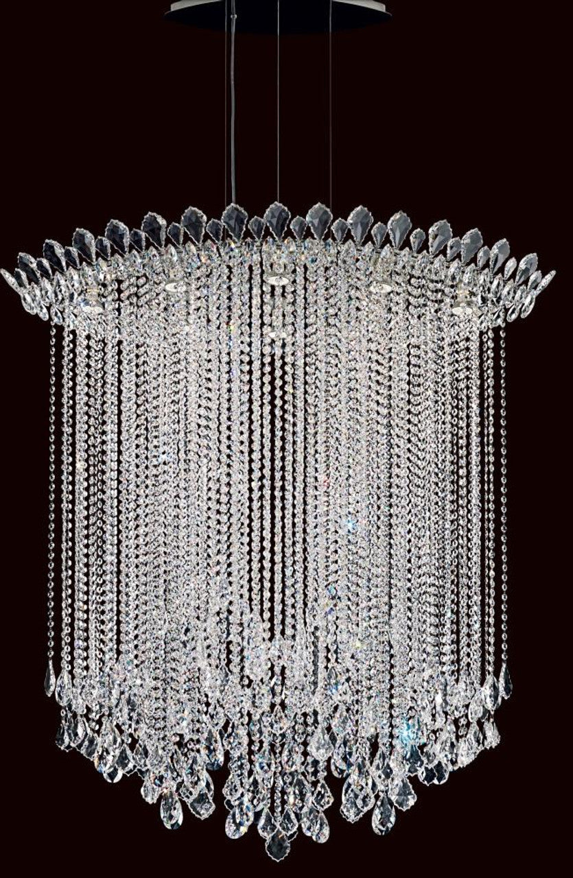 Vasare Pendant, 12-Light, Chrome, 31"H (7-2351-12-11 1QZP1)