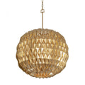 Chrysalis Pendant, 5-Light, Modern Brass, White Polished Crystal, 16.1"W (131138-SKT-STND-86-WP0755 5YZTHL)