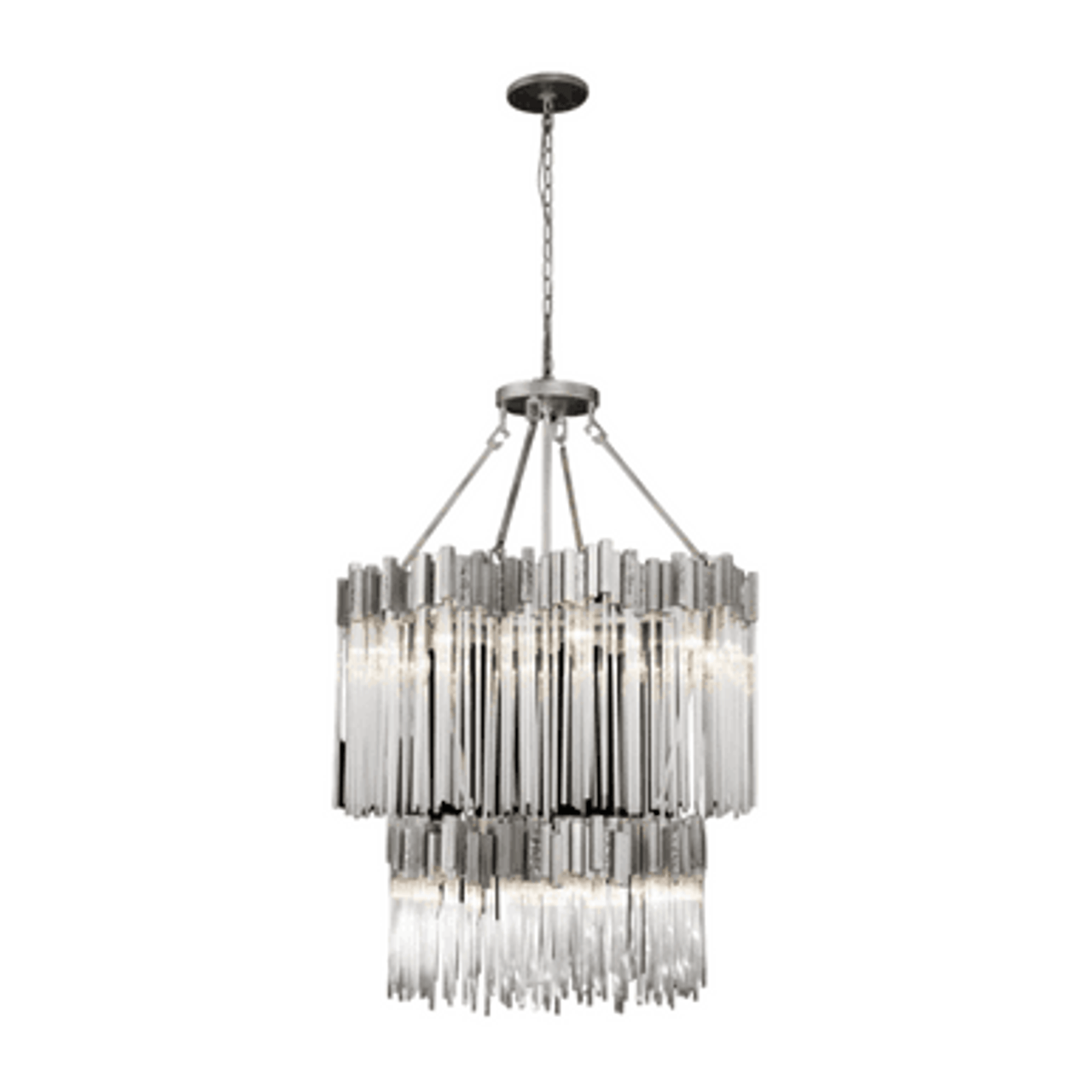 Brentwood Three-Tier Chandelier - Gold
