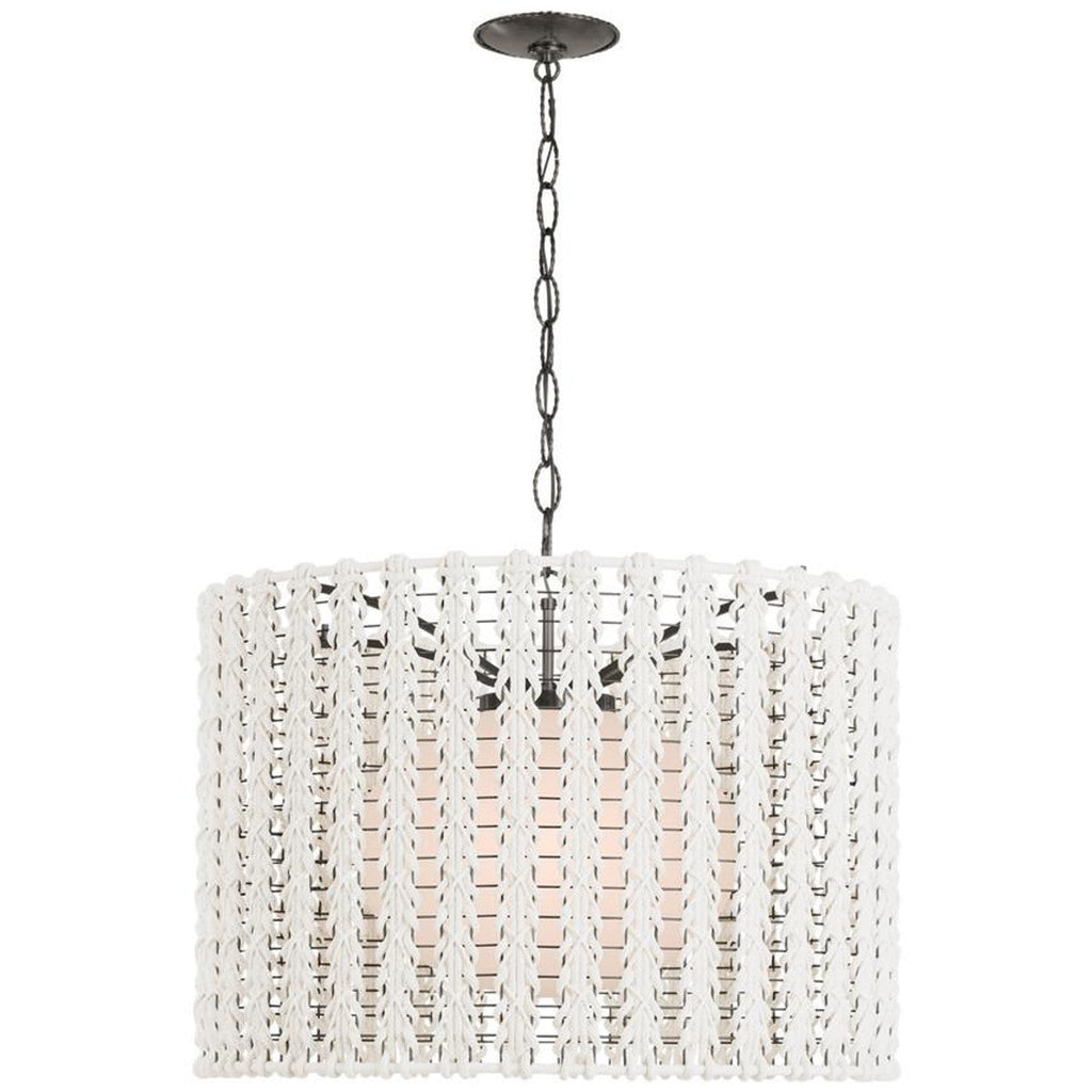Reign LED Multi-Light Pendant, 12-Light, Brass, 23.63"W (C78312AG 305XK2W)
