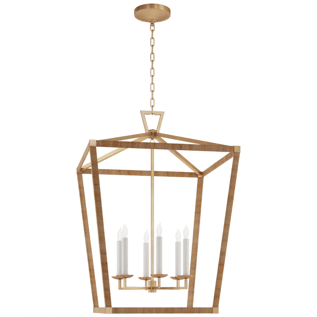 Brass Glass chandelier - Seren Peak for dining room view 4