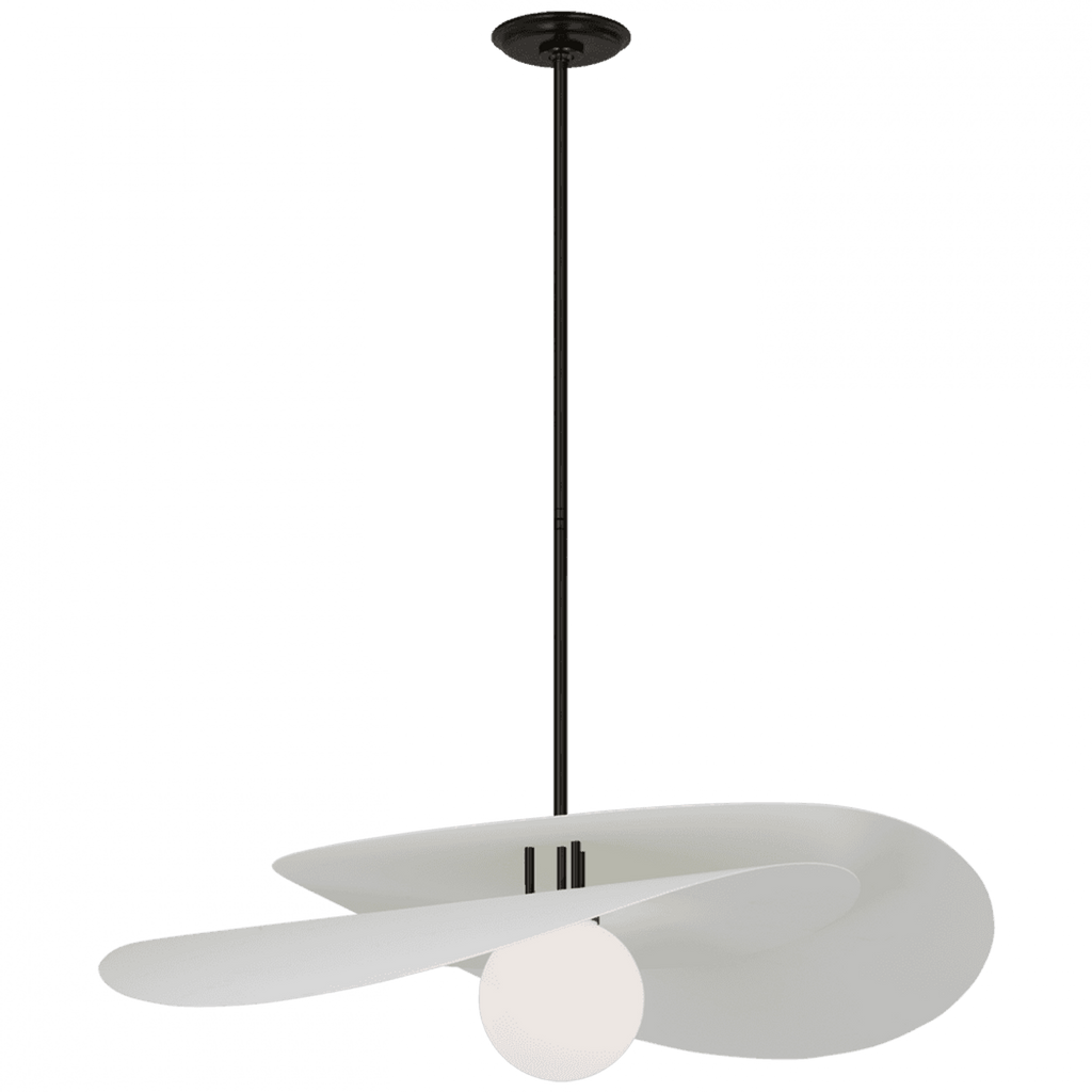Gatsby Pendant, 3-Light, LED, Soft Gold, 9.2"W (139058-LED-STND-84-CR 5Z5XUU)