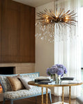 Stellar Chandelier, 24-Light, Black, 30"W (C75324BKCL 305UT84)