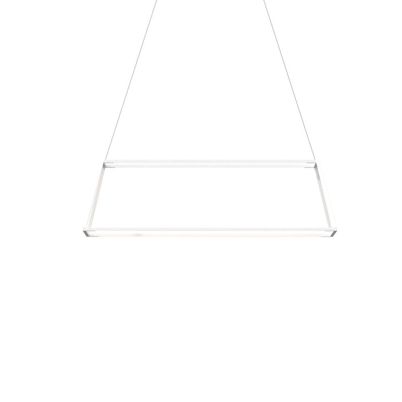 Royyo Pendant, 7-Light, Linear, LED, Silver, Silver Canopy, 44"W (RYP-L7-SW-SIL 407UEKY)